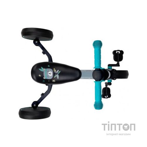 Біговел MoMi Loris 3 в 1 велосипед Grey-Turquoise (ROBI00041)