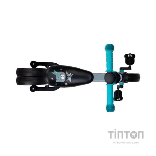 Біговел MoMi Loris 3 в 1 велосипед Grey-Turquoise (ROBI00041)