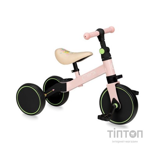 Біговел MoMi Loris 3 в 1 велосипед Pink (ROBI00039)