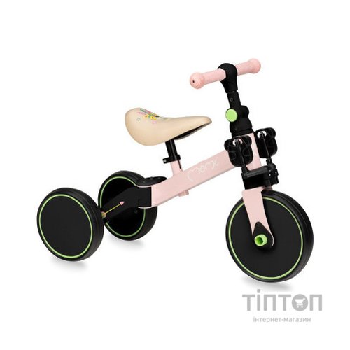 Біговел MoMi Loris 3 в 1 велосипед Pink (ROBI00039)
