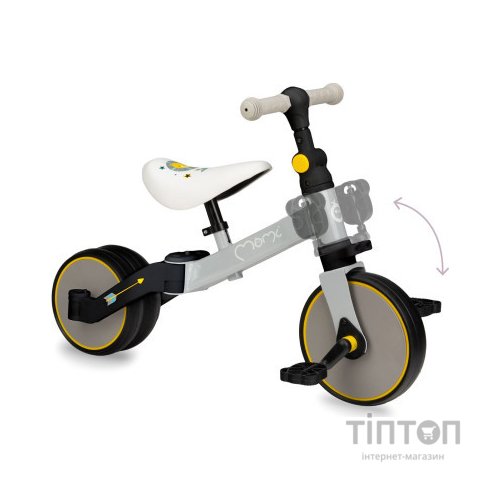 Біговел MoMi Loris 3 в 1 велосипед Yellow (ROBI00040)