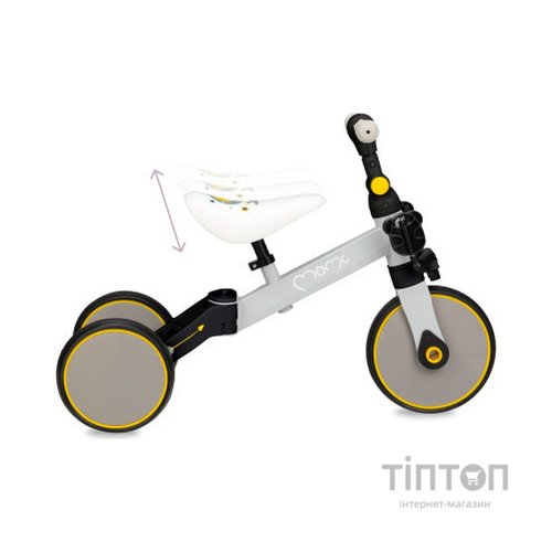 Біговел MoMi Loris 3 в 1 велосипед Yellow (ROBI00040)