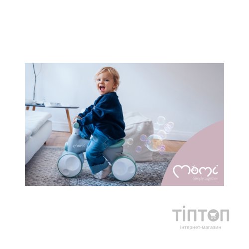 Біговел MoMi Tobis каталка, з бульбашками Grey (ROBI00043)