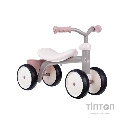 Біговел Pico металевий чотирьох колісний, пудра (721405)