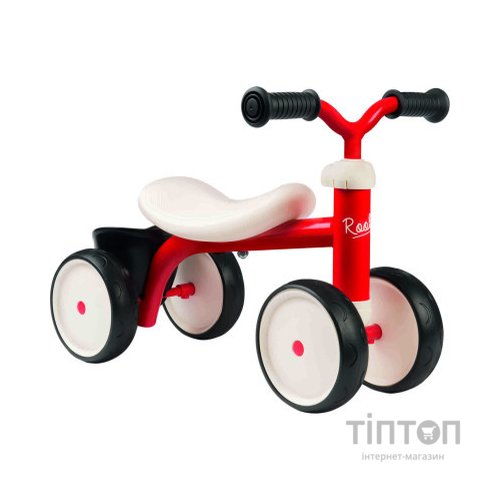 Біговел Smoby металевий, чотирьохколісний Червоний (721400)