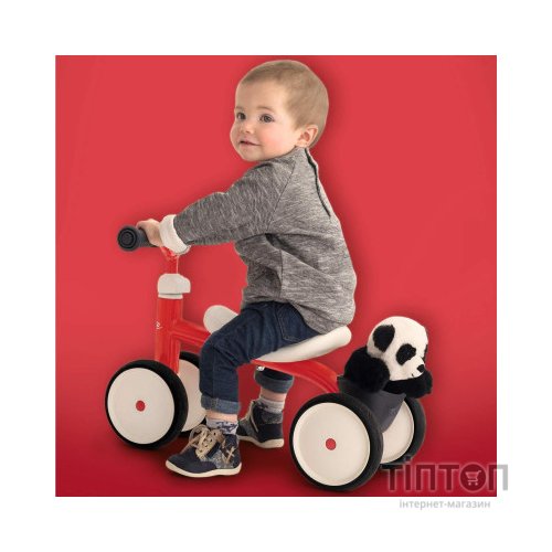 Біговел Smoby металевий, чотирьохколісний Червоний (721400)