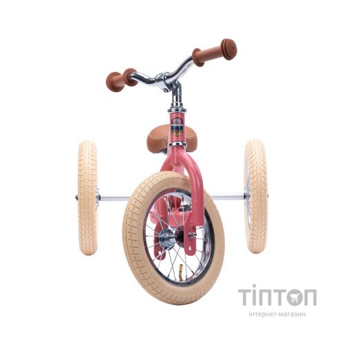 Біговел Trybike триколісний балансуючий рожевий (TBS-2-PNK-VIN+TBS-100-TKV)
