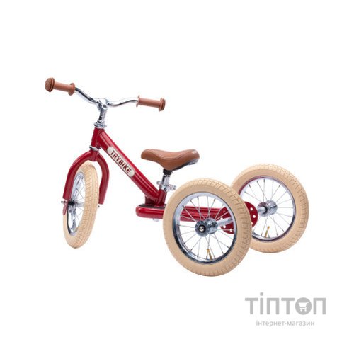 Біговел Trybike триколісний балансуючий рубіновий (TBS-2-RED-VIN+TBS-100-TKV)
