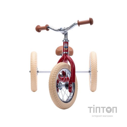 Біговел Trybike триколісний балансуючий рубіновий (TBS-2-RED-VIN+TBS-100-TKV)