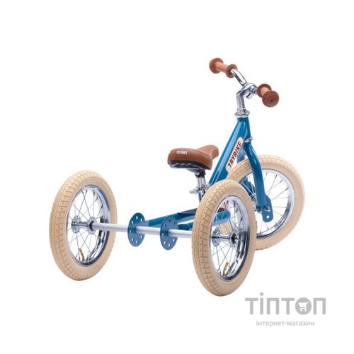 Біговел Trybike триколісний балансуючий синій (TBS-2-BLU-VIN+TBS-100-TKV)