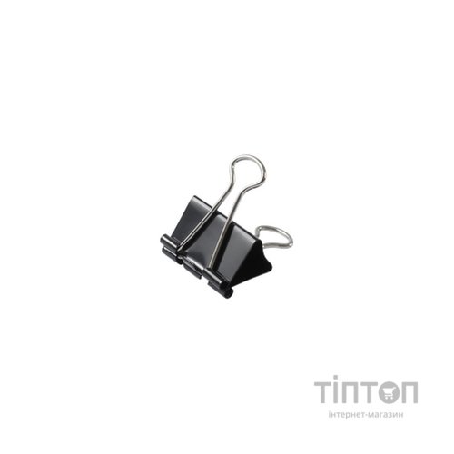 Біндер металевий Axent 19 мм, 12шт, black (4401-A)