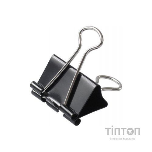 Біндер металевий Axent 32 мм, 12шт, black (4403-A)