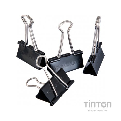 Біндер металевий Economix 25 мм 12 шт (E41005)