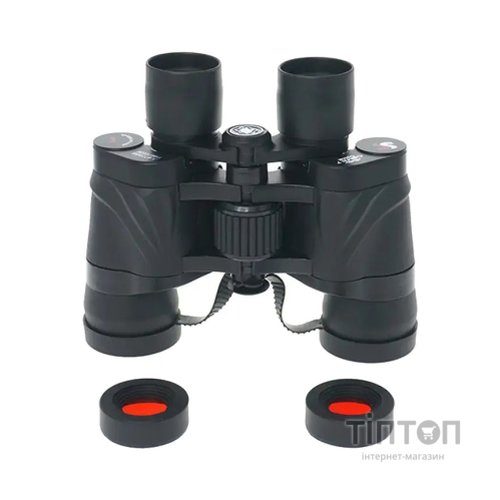Бінокль Comet AXP104-7 8x40 з червоним фільтром в чохлі Чорний (AXP104-7_8x40)