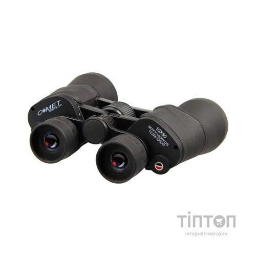 Бінокль Comet AXP111 10x50 з червоним фільтром в чохлі Чорний (AXP111-1050)