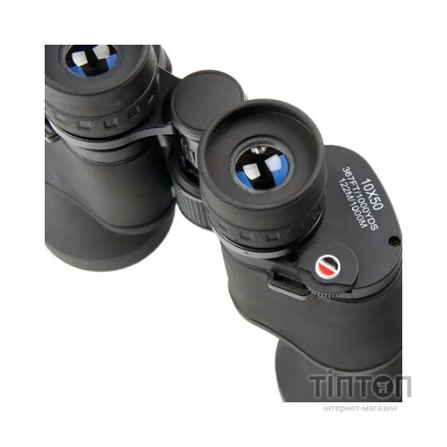 Бінокль Comet AXP111 10x50 з червоним фільтром в чохлі Чорний (AXP111-1050)