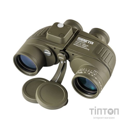 Бінокль Sigeta Admiral 7x50 Military Floating/Compass/Reticle (65810)