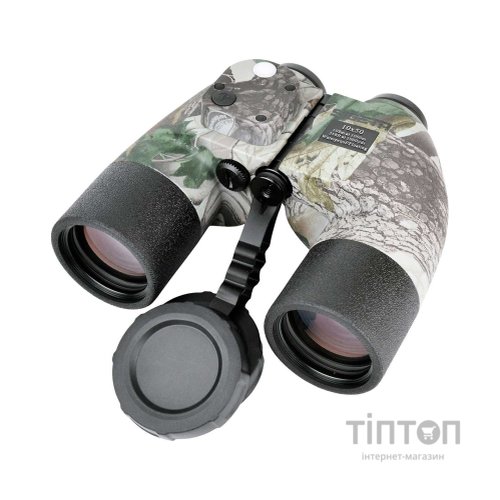 Бінокль Sigeta General 10x50 Camo Floating/Compass/Reticle (65860)