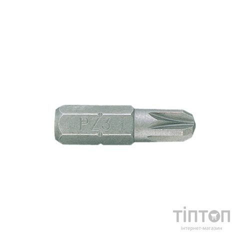 Біта для шуруповерта KING TONY 1/4" PZ № 3, довжина 25 мм (102503Z)