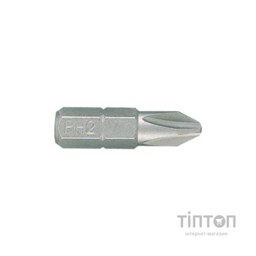 Біта для шуруповерта KING TONY PH2 Phillips 1/4" 0 25мм (102500P)