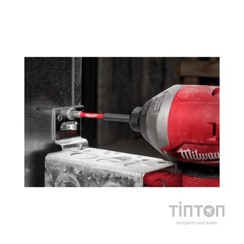 Біта для шуруповерта Milwaukee SHOCKWAVE, PH2, 90мм 1шт (4932430856)