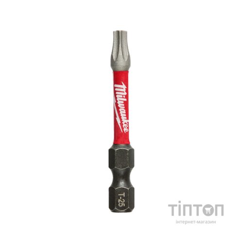 Біта для шуруповерта Milwaukee SHOCKWAVE TX25, 50мм 1шт (4932430881)