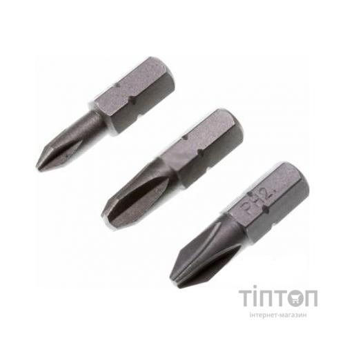 Біти Stanley Ph1, Ph2, Ph3, 25мм, 3шт.