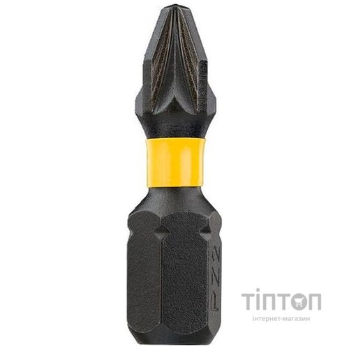 Набір біт DeWALT IMPACT TORSION, ударні, Pozidriv, Pz2, L=25 мм, 5 шт (DT7387T)