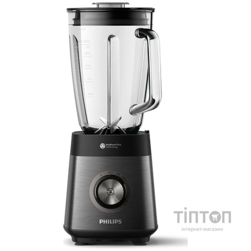 Блендер Philips стаціонарний Series 5000, 1200Вт, чаша-2000мл, скло, склянка в ко (HR3041/00)