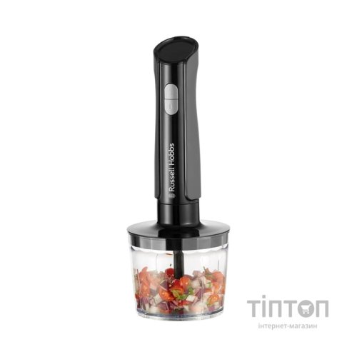 Блендер Russell Hobbs Hobbs заглибний Desire Matte Charcoal, 500Вт, чаша-500мл, вінчик, міні-п (27141-56)