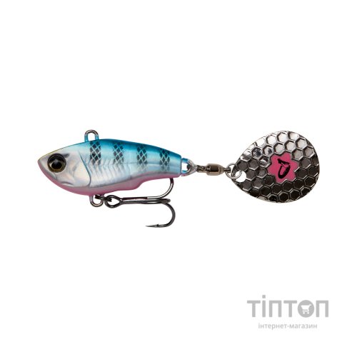 Блешня Savage Gear Fat Tail Spin 80mm 24.0g Blue Silver Pink (1854.11.79)