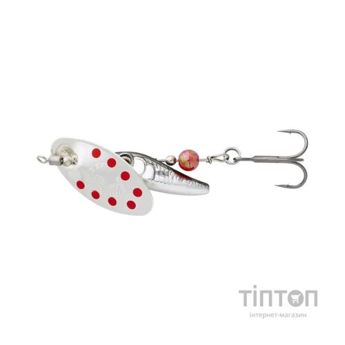 Блешня Savage Gear Sticklebait Spinner 3 9.1g Dirty Silver Red (1854.44.77)