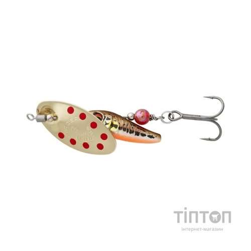 Блешня Savage Gear Sticklebait Spinner 3 9.1g Minnow Gold Red (1854.44.81)