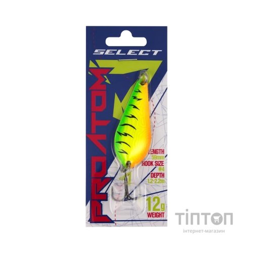 Блешня Select ProAtom 12.0g 59mm 10 (1870.77.38)