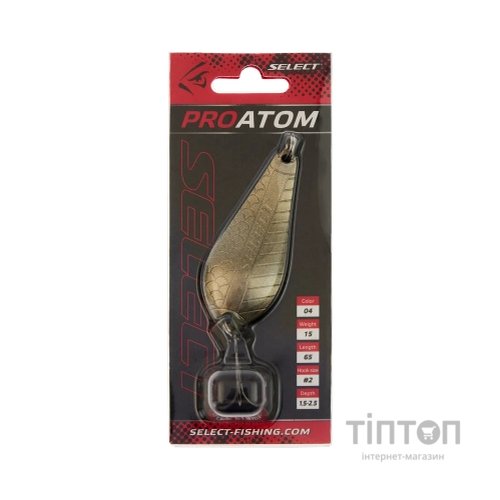 Блешня Select ProAtom 15.0g 65mm 04 (1870.68.34)