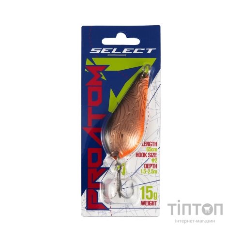 Блешня Select ProAtom 15.0g 65mm 07 (1870.68.37)