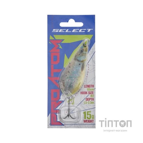 Блешня Select ProAtom 15.0g 65mm S47 (1870.74.10)