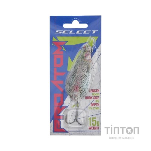 Блешня Select ProAtom 15.0g 65mm S48 (1870.74.11)