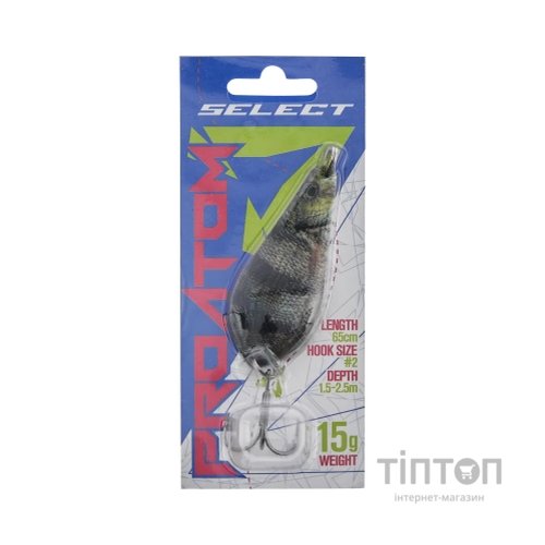 Блешня Select ProAtom 15.0g 65mm S49 (1870.74.12)