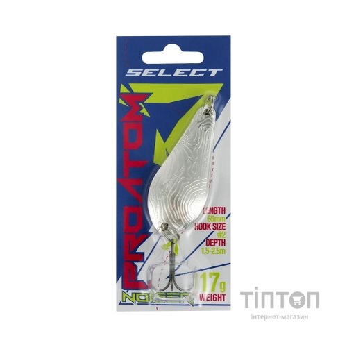 Блешня Select ProAtom Noiser 17.0g 65mm 01 (1870.78.87)
