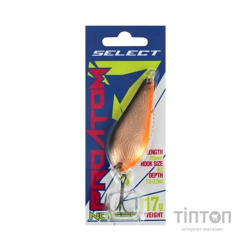 Блешня Select ProAtom Noiser 17.0g 65mm 07 (1870.78.92)