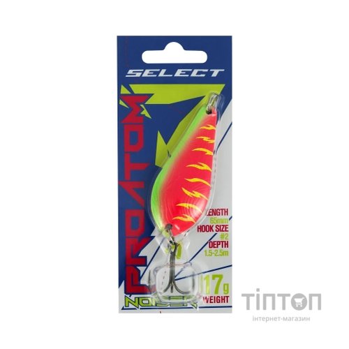 Блешня Select ProAtom Noiser 17.0g 65mm 09 (1870.78.93)