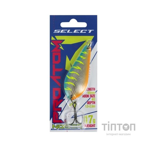 Блешня Select ProAtom Noiser 17.0g 65mm 15 (1870.78.96)