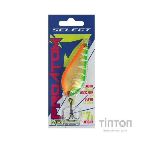 Блешня Select ProAtom Noiser 17.0g 65mm 16 (1870.78.97)