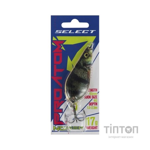 Блешня Select ProAtom Noiser 17.0g 65mm S49 (1870.79.01)