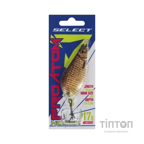 Блешня Select ProAtom Noiser 17.0g 65mm S50 (1870.79.02)