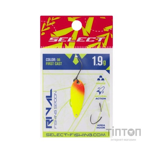Блешня Select Rival 1.9g 30mm 08 First Cast (1870.79.88)