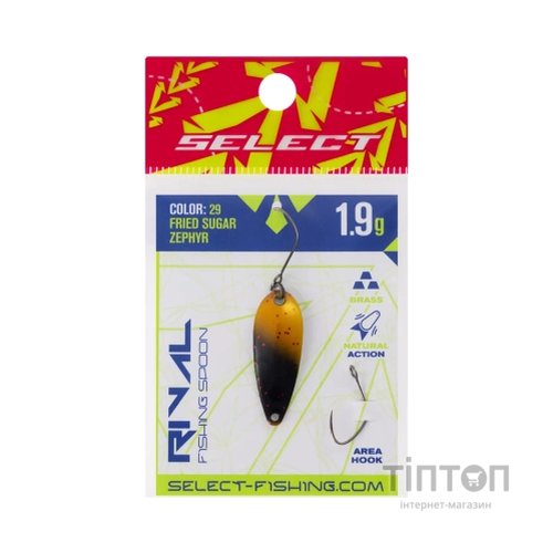 Блешня Select Rival 1.9g 30mm 29 Fried Sugar Zephyr (1870.80.02)