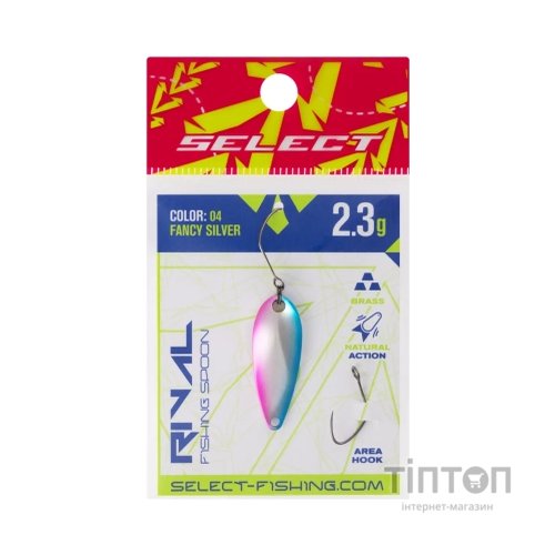 Блешня Select Rival 2.3g 30mm 04 Fancy Silver (1870.80.04)