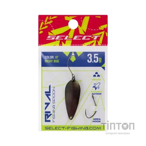 Блешня Select Rival 3.5g 34mm 07 Richy Bug (1870.80.27)